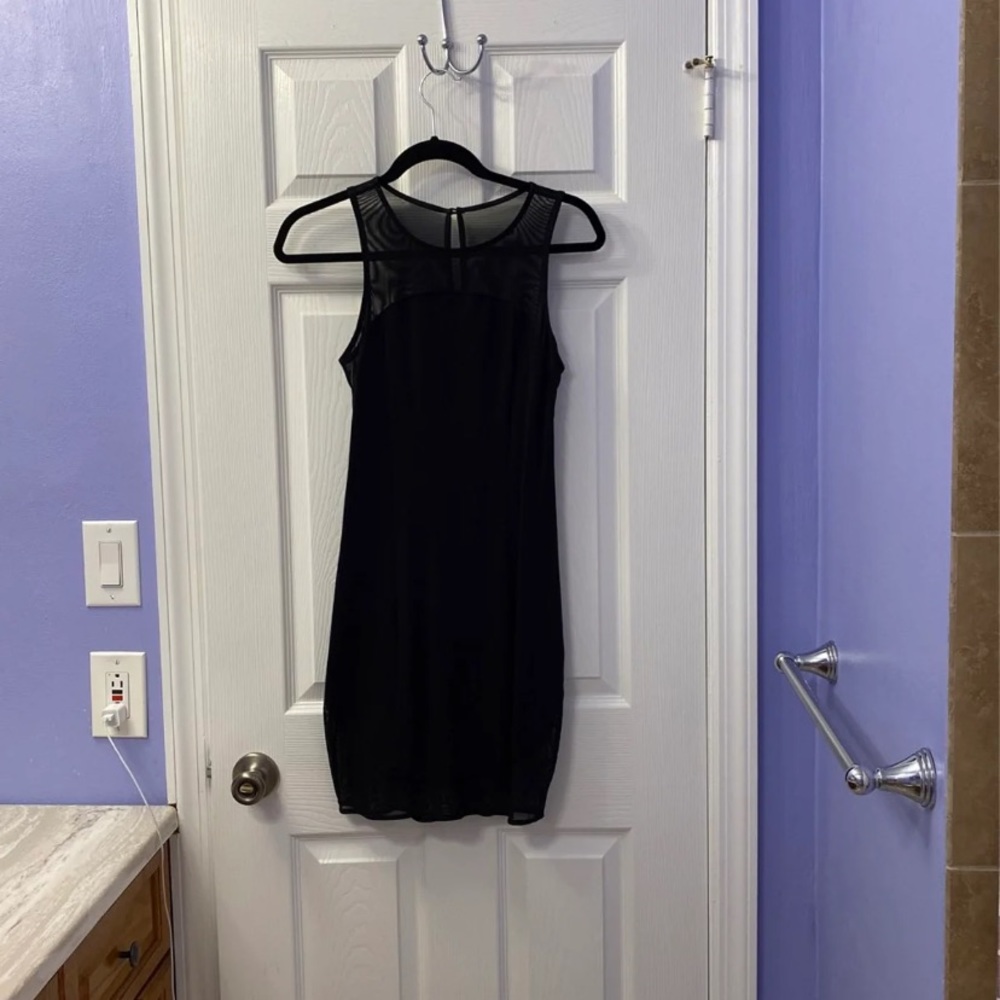 Express little black dress midi dresses